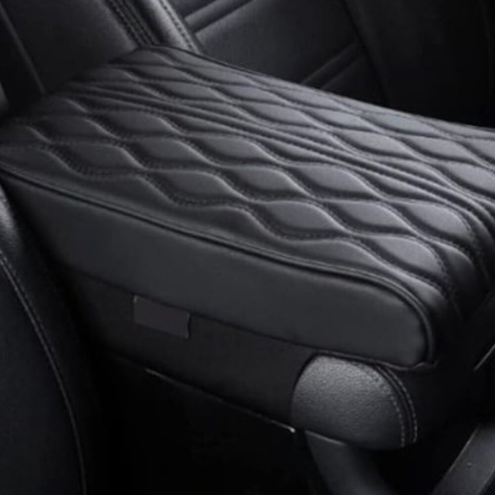 Black Suv Car Armrest Pad